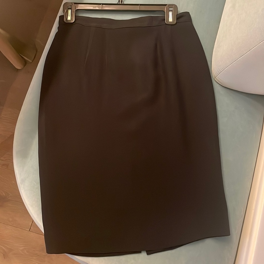 Karl Lagerfeld Paris Black Pencil Skirt Size 38